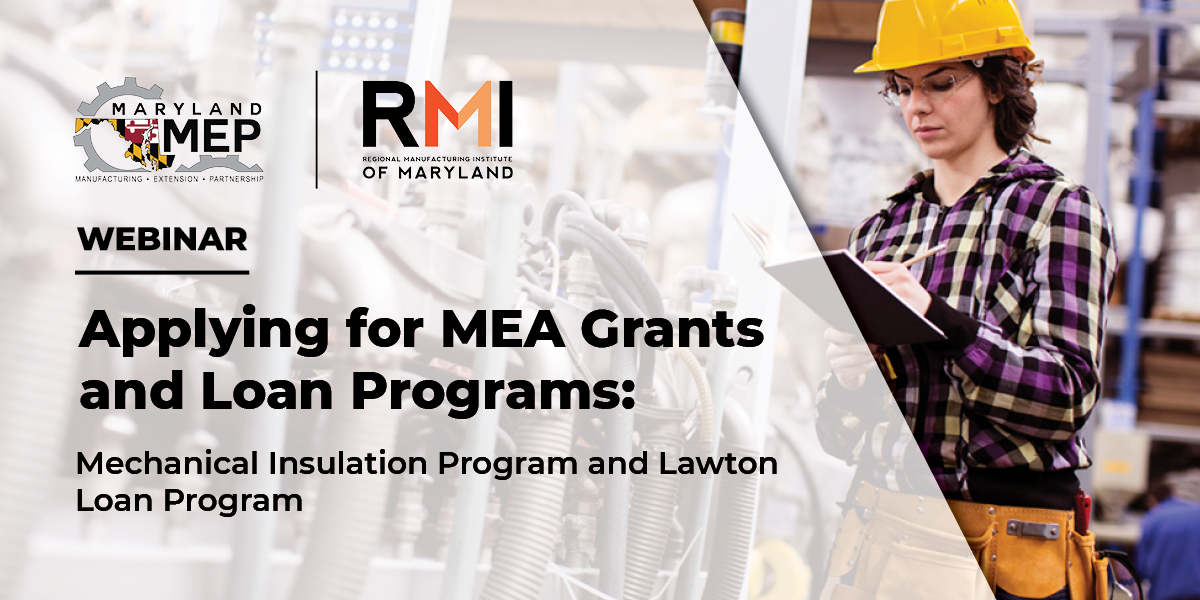 Applying for MEA Grants and Loan Programs: Mechanical Insulation 